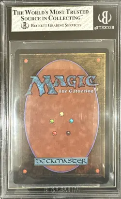 Vintage 1993 MtG Unlimited Underground Sea Magic the Gathering BGS 7 Near Mint - Image 2