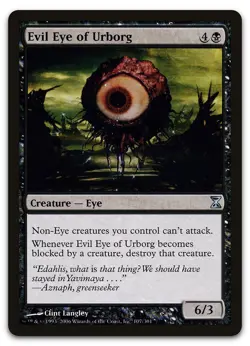Evil Eye of Urborg #107 (LP) Time Spiral TSP Magic MTG - Image 1