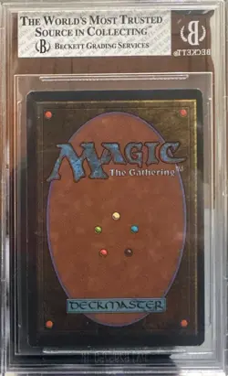 1993 MTG Arabian Nights City of Brass Magic the Gathering BGS 8 NM-MT, Near-Mint - Image 2