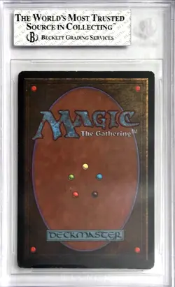 1993 MTG Unlimited Badlands Magic the Gathering BGS 7 Near Mint Condition - Image 2