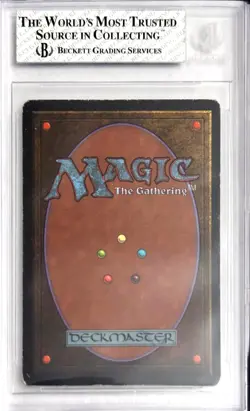 1993 MTG Unlimited Scrubland Magic the Gathering BGS 6 EX-MT - Image 2