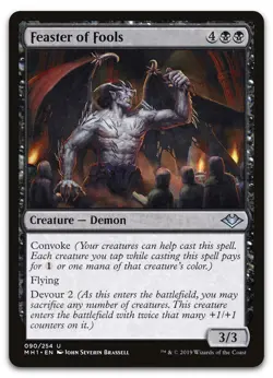 Feaster of Fools #90 (NM) Modern Horizons MH1 Magic MTG - Image 1