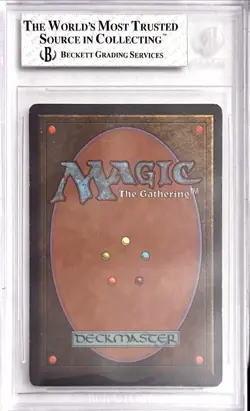 1993 MtG Unlimited Sedge Troll Magic the Gathering BGS 7.5 Near Mint+ - Image 2