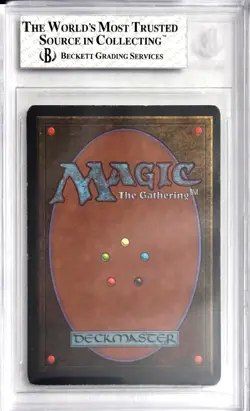 MTG 1993 Unlimited Scrubland Magic the Gathering BGS 6.5 EX-MT+ - Image 2