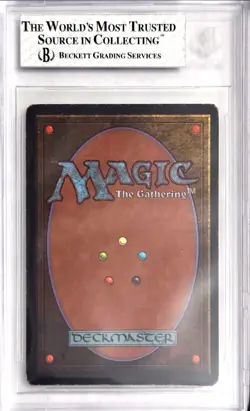 1993 MTG Unlimited Scrubland Magic the Gathering BGS 6.5 EX-MT+ - Image 2