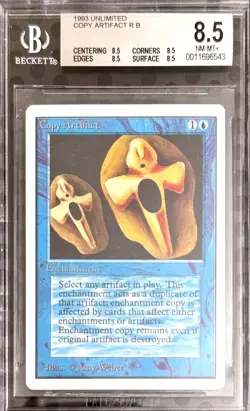 1993 MTG Unlimited Copy Artifact Magic the Gathering BGS 8.5 NM-MT+, Near-Mint+ - Image 1