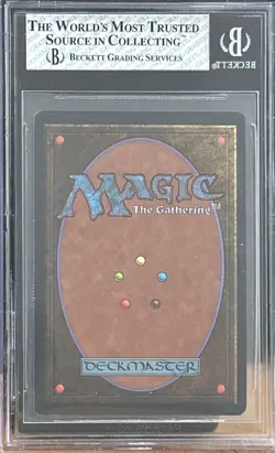 Vintage 1993 MTG Arabian Nights Diamond Valley Magic the Gathering BGS 8 NM-MT - Image 2