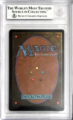 1993 MTG Arabian Nights Island of Wak-Wak Magic the Gathering BGS 8 Near Mint - Image 2