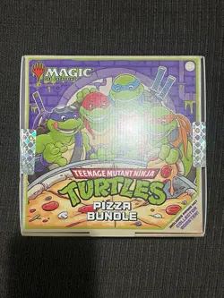 MTG Pizza Bundle Teenage Mutant Ninja Turtles TMT New Sealed Magic the Gathering - Image 2