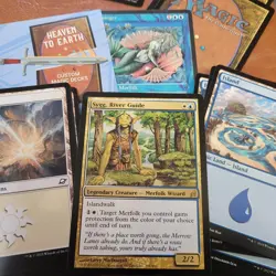 MAGIC COMMANDER DECK MTG FUN - Sygg, River Guide Lorwyn Rare MERFOLK General - Image 1