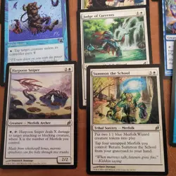 MAGIC COMMANDER DECK MTG FUN - Sygg, River Guide Lorwyn Rare MERFOLK General - Image 4