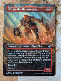 MTG Dargo, the Shipwrecker - Special Guests - NM Borderless - Image 1