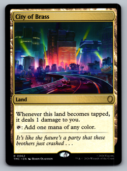 City of Brass - Teenage Mutant Turtles TMNT - MTG - Image 1