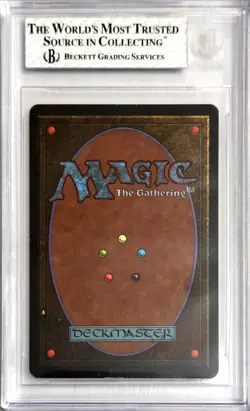 Vintage 1993 Unlimited Icy Manipulator Magic the Gathering BGS 8 Near-Mint - Image 2