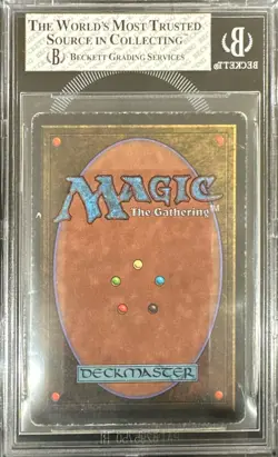 Vintage 1993 Unlimited Volcanic Island Magic the Gathering BGS 6 Excellent-Mint - Image 2