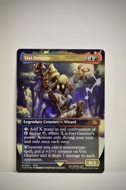 MTG Vivi Ornitier (321) Borderless *Foil* Mythic NM - Image 2