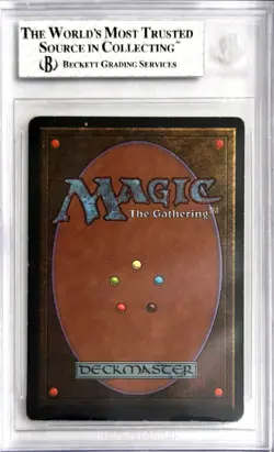 Vintage 1993 Unlimited Badlands Magic the Gathering BGS 6.5 Excellent-Mint+ - Image 2