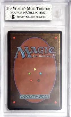 Vintage 1993 Unlimited Badlands Magic the Gathering BGS 6 Excellent-Mint - Image 2