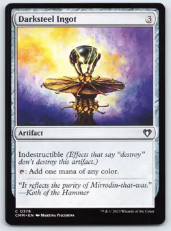 Darksteel Ingot - Commander Masters - MTG - Near Mint - Image 1