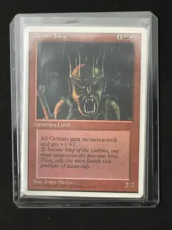 Goblin King 4th Edition 1995 - Near Mint - Vintage MTG Magic The Gathering - Image 3