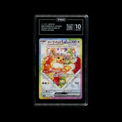 EEVEE EX 2024 POKEMON SCARLET & VIOLET JAPANESE #224/187 TERASTAL FEST EX TAG 10 - Image 1