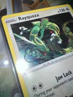 Pokemon TCG Rayquaza - SWSH029 Sword & Shield Black Star Promo NM DOUBLE SWIRL - Image 3