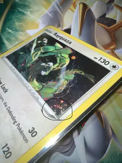 Pokemon TCG Rayquaza - SWSH029 Sword & Shield Black Star Promo NM DOUBLE SWIRL - Image 5
