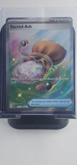Sacred Ash 115/088 Full Art Ultra Rare Perfect Order Trainer Pokemon TCG NM - Image 1
