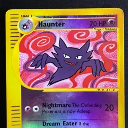 HAUNTER #80/165 Holo Reverse Eng Expedition E-Series 2002 - Pokemon Card - Image 3