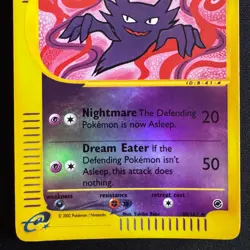 HAUNTER #80/165 Holo Reverse Eng Expedition E-Series 2002 - Pokemon Card - Image 5