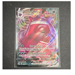 Pokemon Gengar VMAX Ultra Rare Holo Fusion Strike 157/264 320HP Card - Image 1