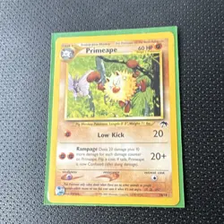 The Pokemon Company Primeape Southern Islands Promo Regular EN 60HP 18/18 2001 - Image 1