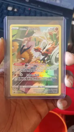 Pokemon Galarian Zapdos SWSH283 Sword & Shield Promo Holo 110HP Strong Legs Cha… - Image 1