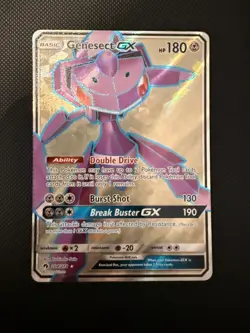 Pokemon Sun & Moon Full Art - Lost Thunder 204/214 Genesect GX - Image 1