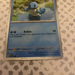 Squirtle - Black Star Promo - Scarlet & Violet 151 SVPen 048 - MINT - Pokemon - Image 1