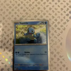 Squirtle - Black Star Promo - Scarlet & Violet 151 SVPen 048 - MINT - Pokemon - Image 3