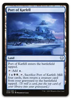 Port of Karfell #265 (NM) Kaldheim KHM Magic MTG - Image 1