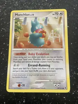 Pokemon TCG Munchlax 70/111 Rising Rivals Regular - Image 1