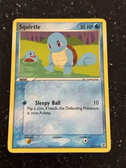 Pokemon TCG Squirtle 82/112 FireRed & LeafGreen Regular - Image 1