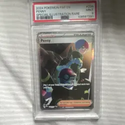 Pokemon TCG Penny SV: Paldean Fates 239/091 Special Illustration Rare Holo PSA 9 - Image 1