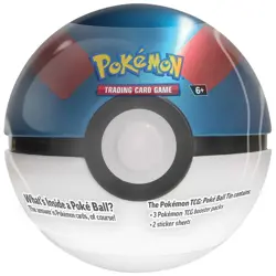 Pokemon TCG Poke Ball Tin with 3 Booster Packs & Stickers POK1010113142 - Image 2