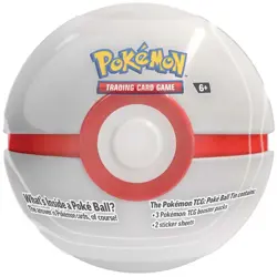 Pokemon TCG Poke Ball Tin with 3 Booster Packs & Stickers POK1010113142 - Image 4