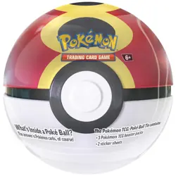 Pokemon TCG Poke Ball Tin with 3 Booster Packs & Stickers POK1010113142 - Image 5