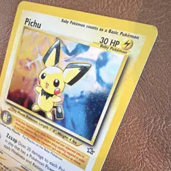 Pokemon Pichu Neo Genesis Holo Rare 12/111 30 HP Wizards English 2000 - Image 3