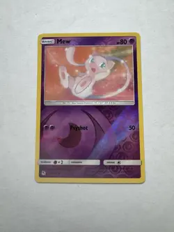 Pokemon: Mew 32/68 Reverse Holo Hidden Fates NM/M - Image 1