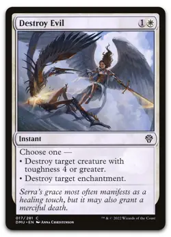 Destroy Evil #17 (LP) Dominaria United DMU Magic MTG - Image 1