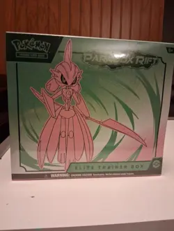 Pokemon: Scarlet & Violet Paradox Rift Elite Trainer Box - Iron Valiant SEE PICS - Image 1
