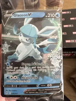 Pokemon TCG Glaceon V Evolving Skies 040/203 Holo Ultra Rare - Image 1