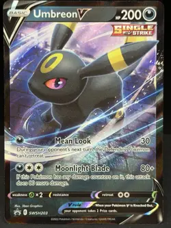 Umbreon V SWSH203 Pokemon Sword & Shield Black Star Promo - Image 1
