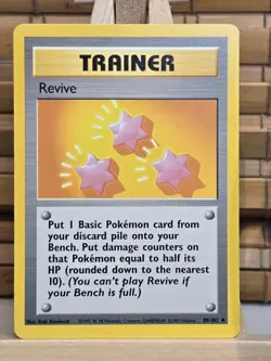 Revive 89/102 Trainer - Base Set Unlimited Pokemon Uncommon - MP - Image 1